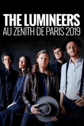 Póster de The Lumineers au Zenith de Paris 2019