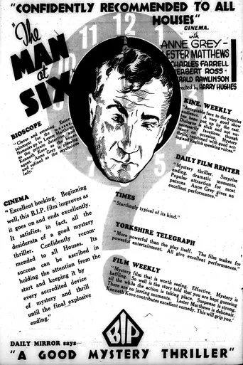 Póster de The Man at Six