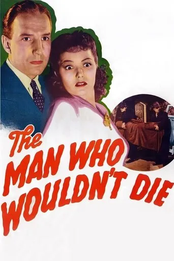 Póster de The Man Who Wouldn't Die