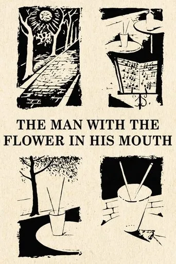 Póster de The Man with the Flower in His Mouth