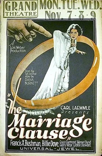 Póster de The Marriage Clause
