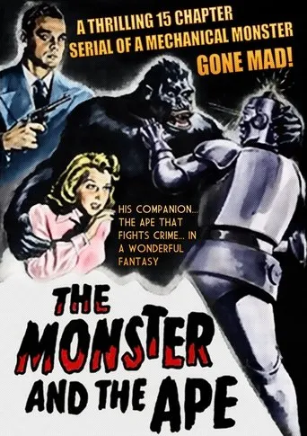 Póster de The Monster and the Ape