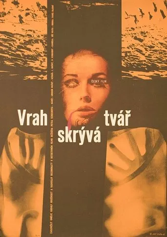 Póster de The Murderer Hides His Face (1966) con Zdeněk Kutil como vedoucí statku Král, Jirího bratr