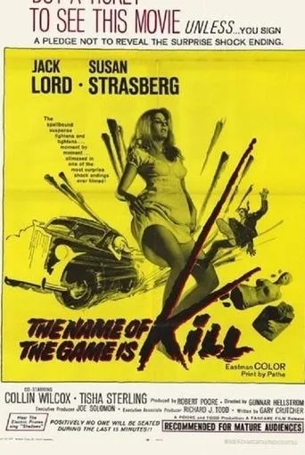 Póster de The Name of the Game Is Kill