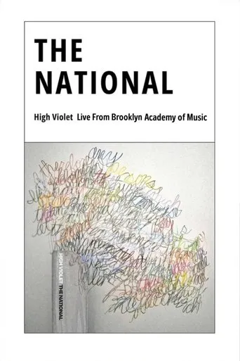 Póster de The National - 'High Violet' Live From Brooklyn Academy of Music