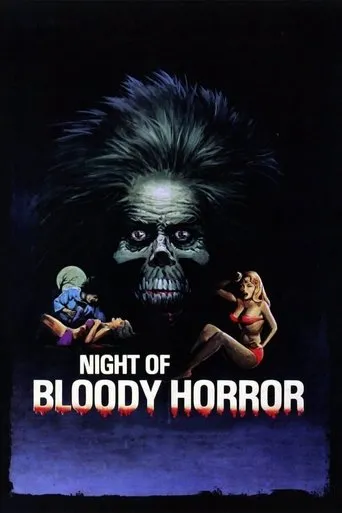 Póster de The Night of Bloody Horror