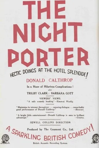 Póster de The Night Porter
