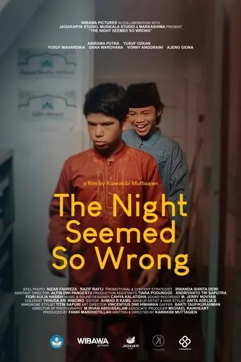 Póster de The night seemed so wrong
