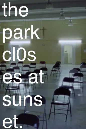 Póster de The Park Closes at Sunset.