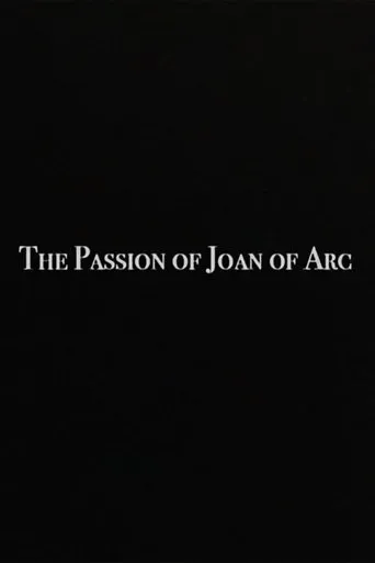 Póster de The Passion of Joan of Arc