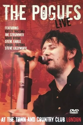 Póster de The Pogues Live at the Town and Country