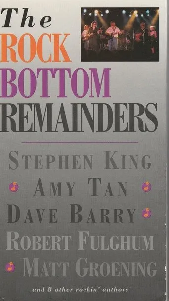 Póster de The Rock Bottom Remainders