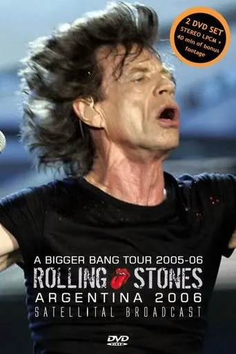 Póster de The Rolling Stones - A Bigger Bang: Live in Argentina