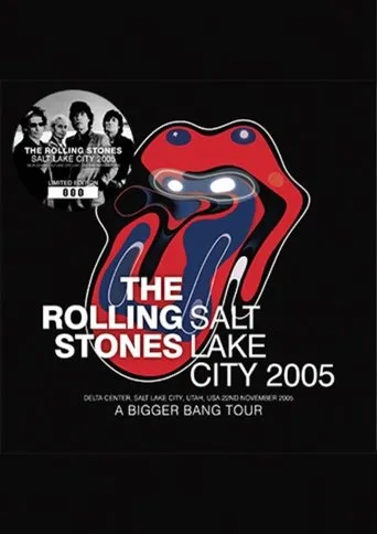 Póster de The Rolling Stones live in Salt Lake City
