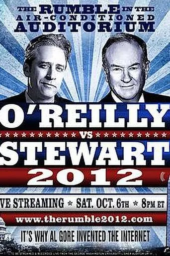 Póster de The Rumble in the Air-Conditioned Auditorium: O'Reilly vs. Stewart 2012