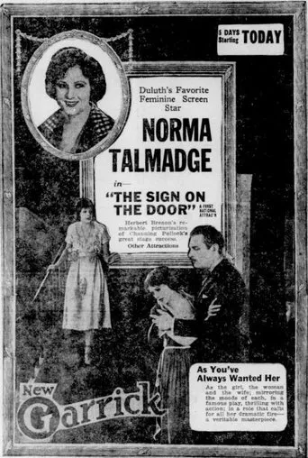 Póster de The Sign on the Door