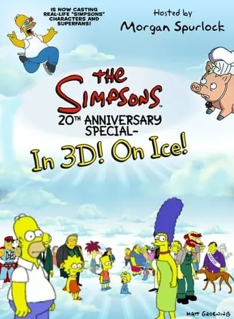 Póster de The Simpsons 20th Anniversary Special - In 3D! On Ice!
