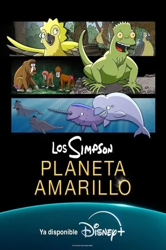 Póster de The Simpsons: Yellow Planet