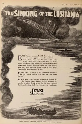 Póster de The Sinking of the Lusitania