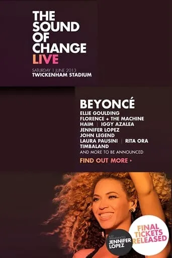 Póster de The Sound of Change Live