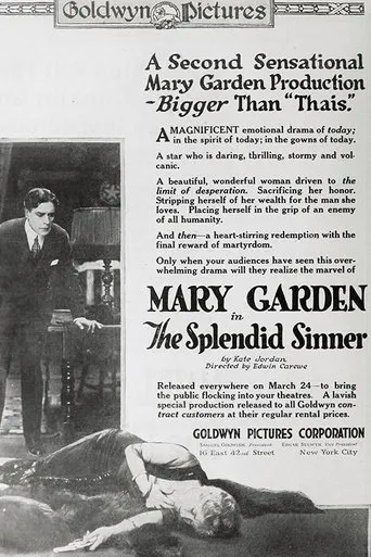 Póster de The Splendid Sinner