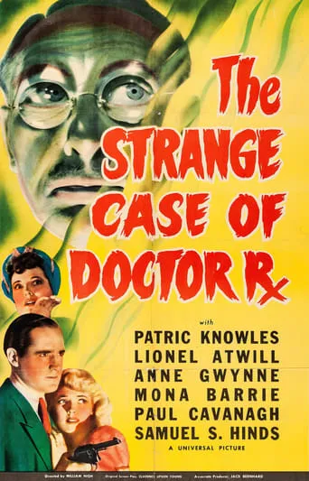 Póster de The Strange Case of Doctor Rx