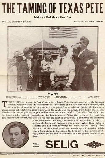 Póster de The Taming of Texas Pete