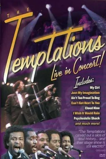 Póster de The Temptations: Live in Concert