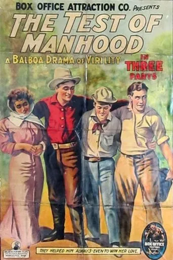 Póster de The Test of Manhood