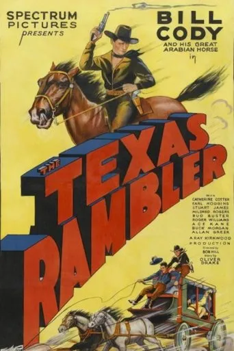 Póster de The Texas Rambler