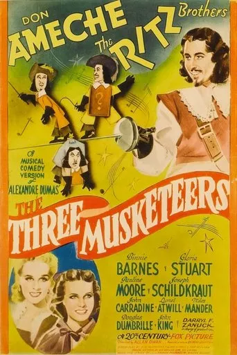 Póster de The Three Musketeers