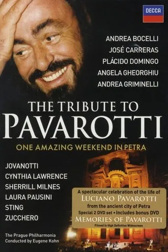 Póster de The Tribute to Pavarotti One Amazing Weekend in Petra