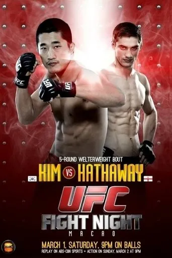 Póster de The Ultimate Fighter China Finale: Kim vs. Hathaway