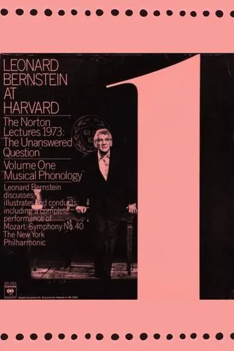 Póster de The Unanswered Question I : Musical Phonology