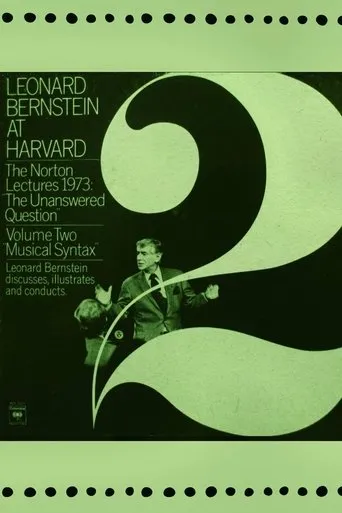 Póster de The Unanswered Question II : Musical Syntax