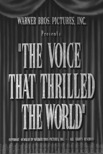 Póster de The Voice That Thrilled the World