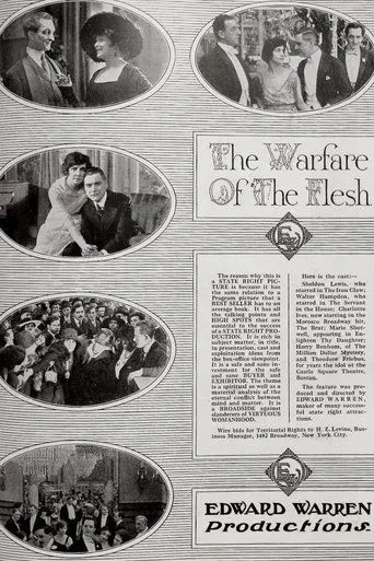 Póster de The Warfare of the Flesh