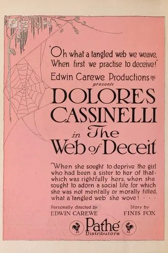 Póster de The Web of Deceit