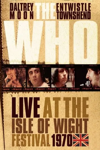 Póster de The Who: Live at the Isle of Wight Festival 1970