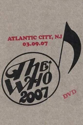 Póster de The Who: Atlantic City 3/9/2007