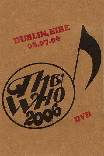 Póster de The Who: Dublin 7/8/2006