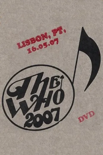 Póster de The Who: Lisbon 5/16/2007