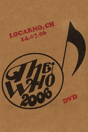 Póster de The Who: Locarno 7/14/2006