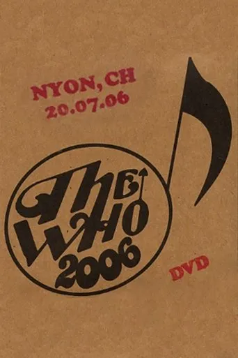 Póster de The Who: Nyon 7/20/2006