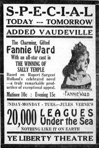 Póster de The Winning of Sally Temple