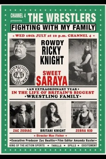 Póster de The Wrestlers: Fighting with My Family