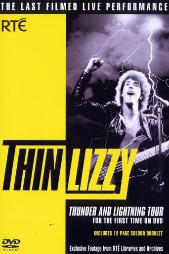 Póster de Thin Lizzy: Thunder and Lightning Tour
