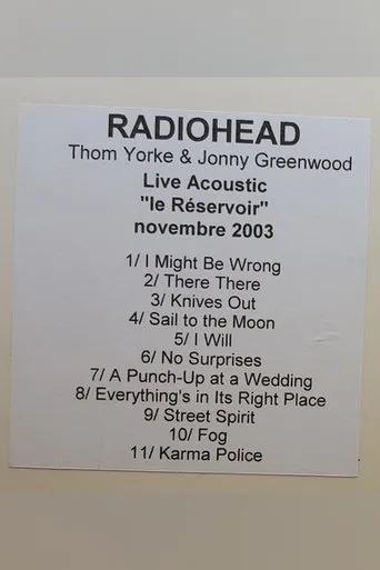 Póster de Thom Yorke and Jonny Greenwood | Acoustic at Le Reservoir