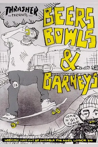 Póster de Thrasher - Beers, Bowls & Barneys