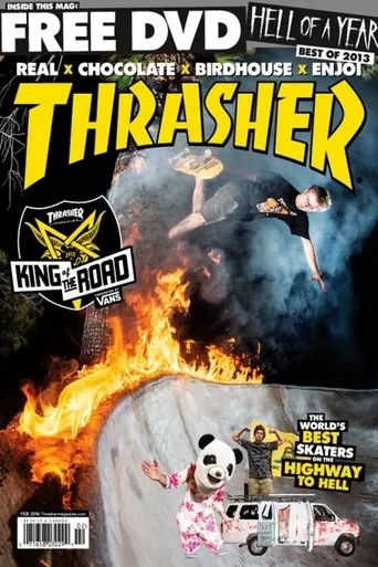Póster de Thrasher - King of the Road 2013